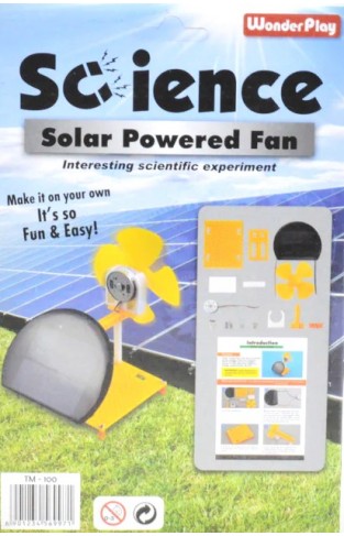 Science Solar Powered Fan TM 100